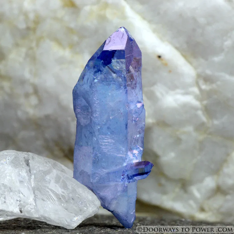 Rare Tanzan Indigo Aura Starbrary Channeling Crystal