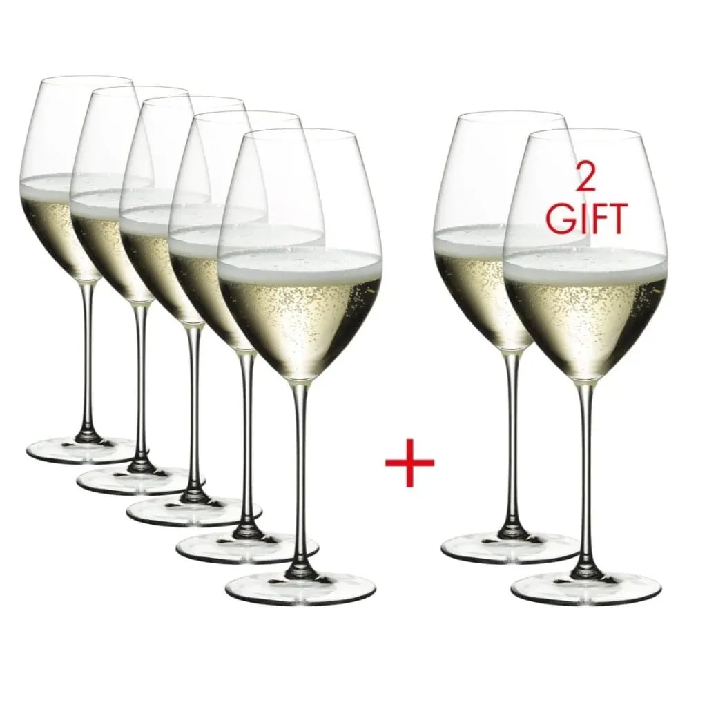 Riedel Veritas Champagne Glasses (Set of 8)