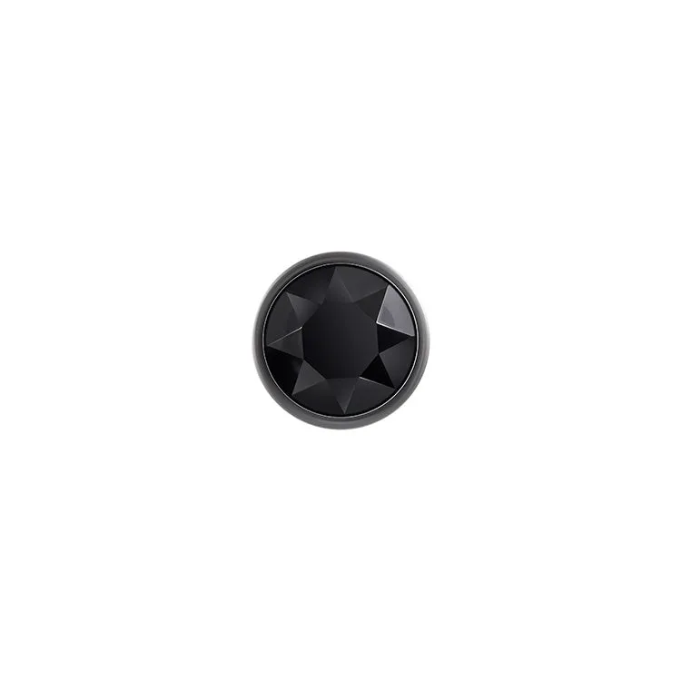Small Black Gem Anal Plug