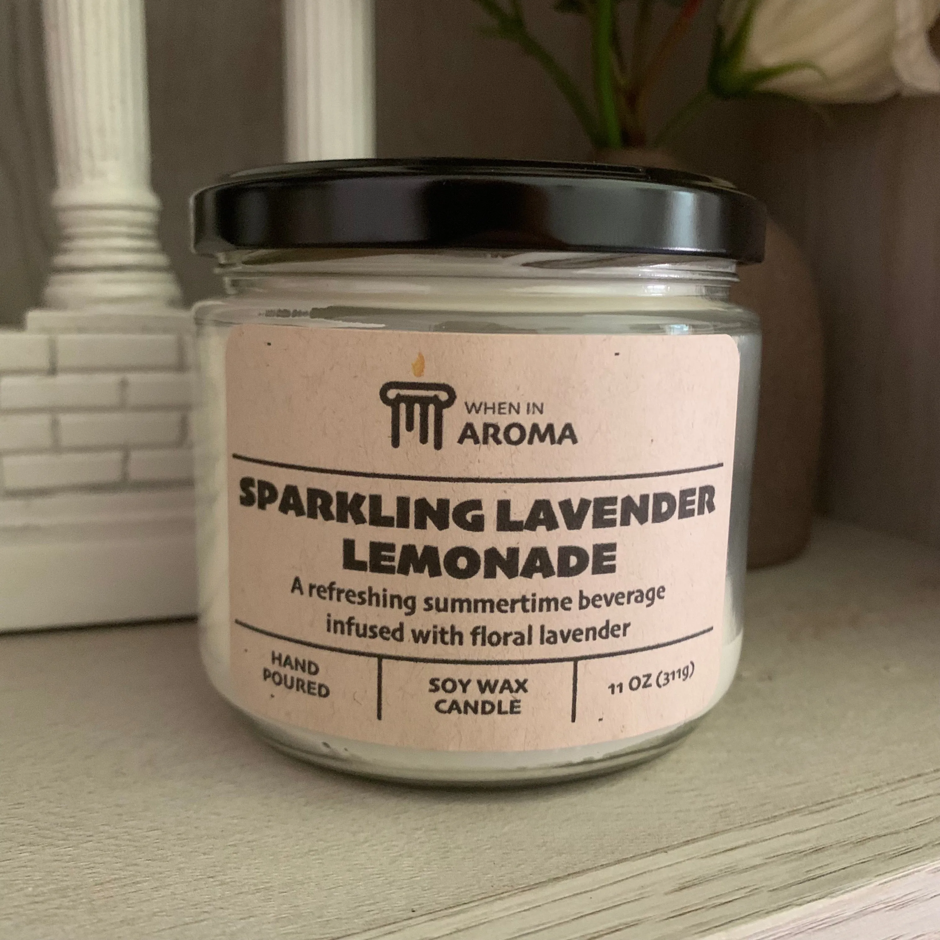 Sparkling Lavender Lemonade Soy Candle