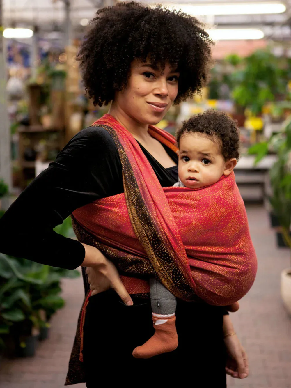 Starry Night Riches Baby Wrap by Oscha