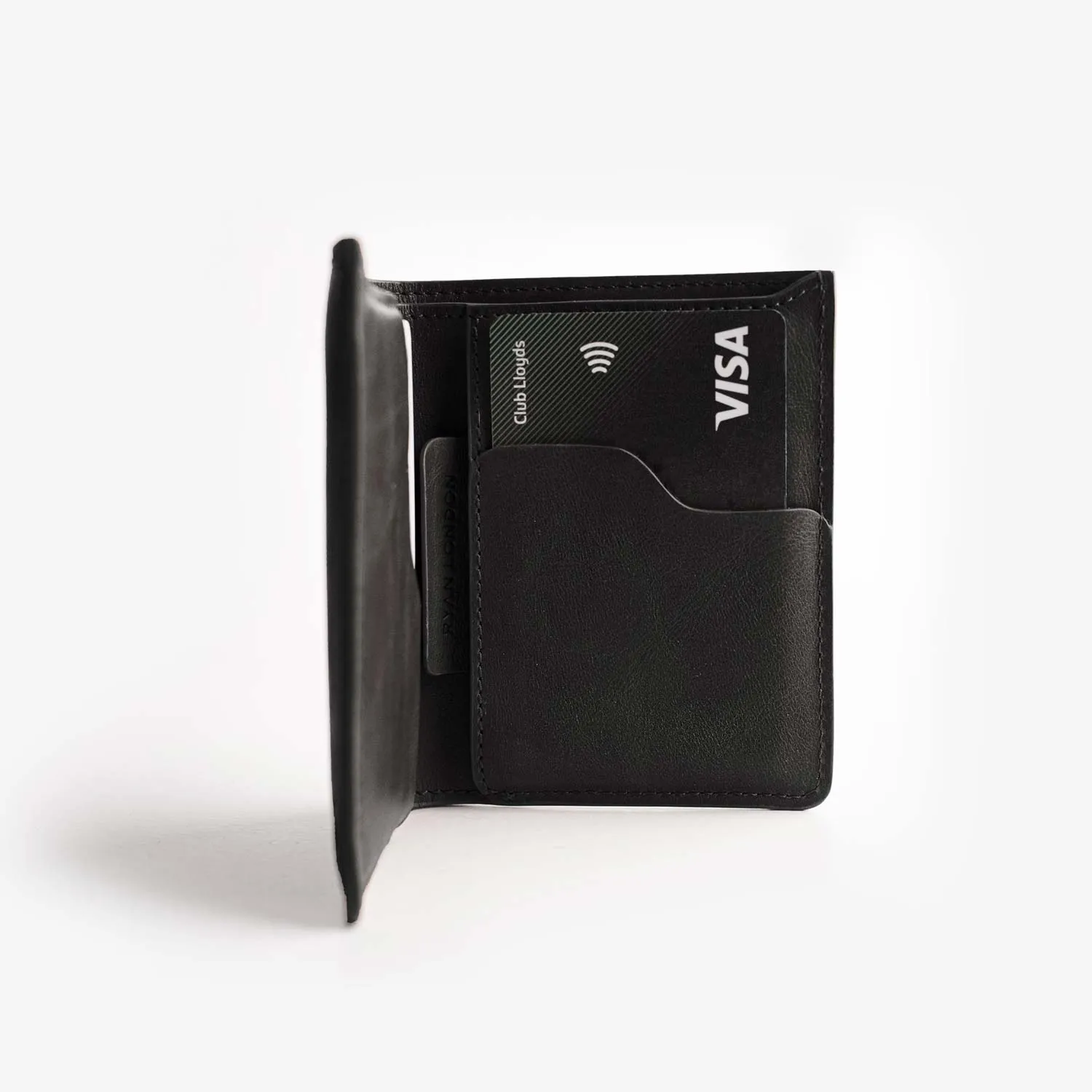 Super Slim Bi-fold wallet - Black