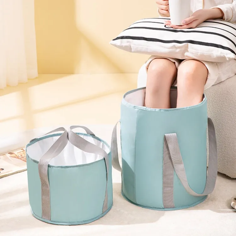 Travel Portable Folding Multifunctional Outdoor Basin Bag, Color: Navy (Small)