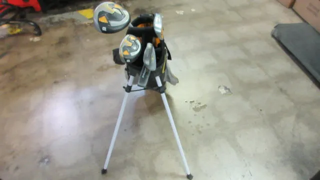 Used Wilson Profile 5-Piece Junior Golf Set w/ Bag
