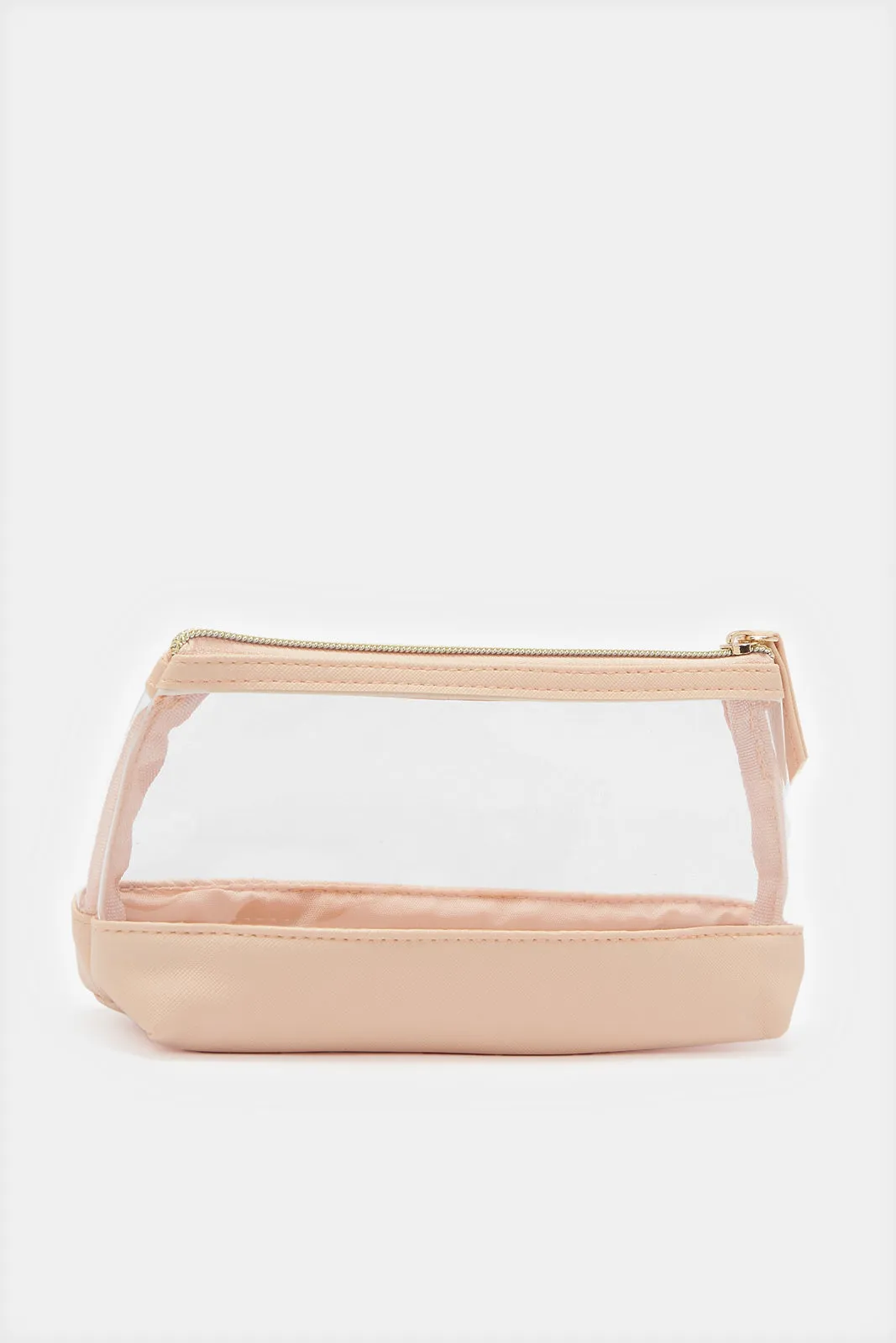 Women Pink Cosmetic Pouch Bag