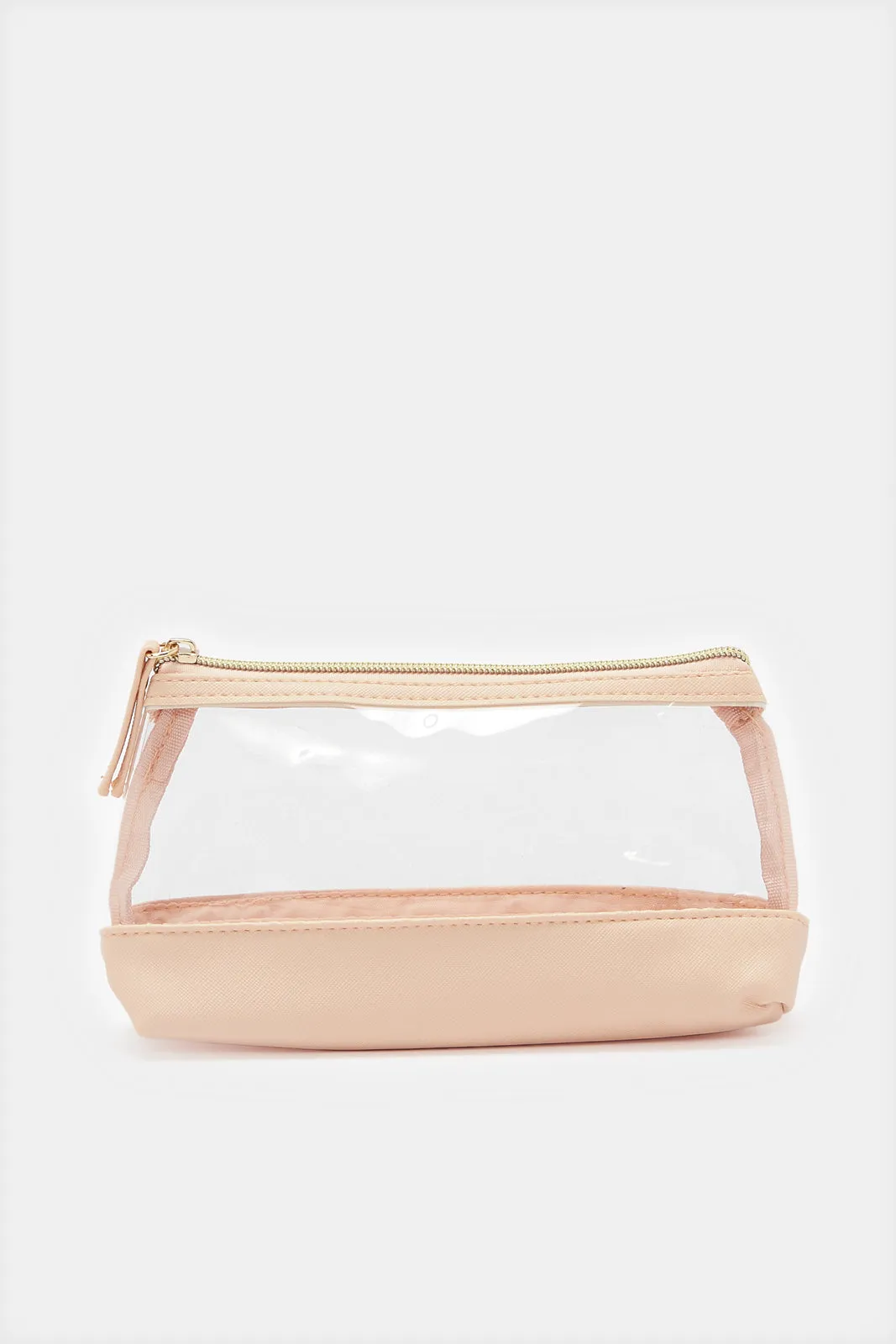 Women Pink Cosmetic Pouch Bag